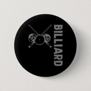 Cue Sports Clic Billiards 6 Cm Round Badge