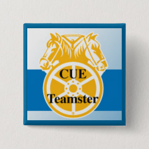 CUE Teamster 15 Cm Square Badge