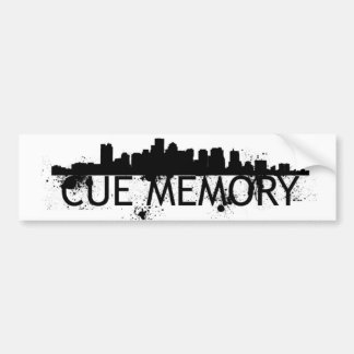 Cue-The-City Bumper Sticker