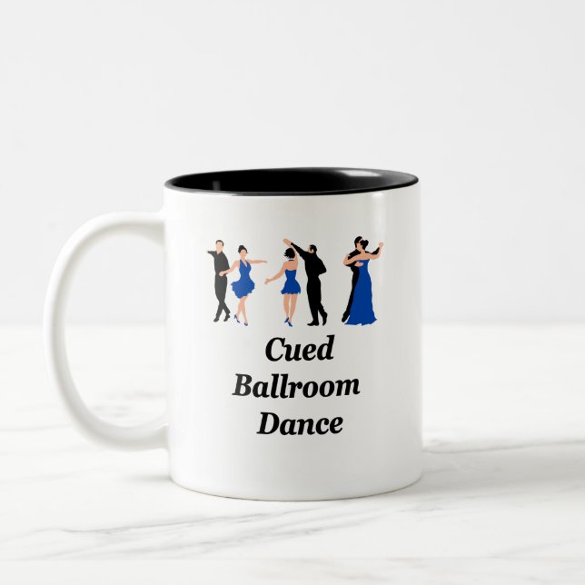 "Cued Ballroom" Mug (Left)