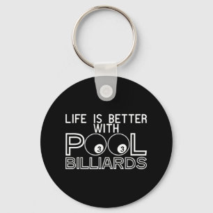 Cueist Chalk Stick Billiards Rack Snooker Players  Key Ring