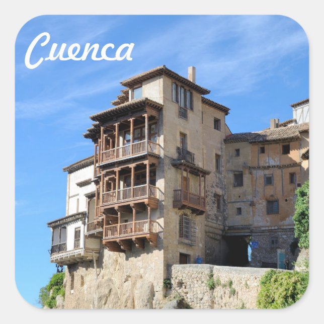Cuenca, Spain Square Sticker (Front)
