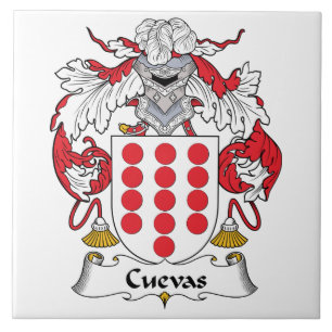Cuevas Family Crest Tile