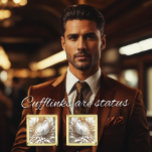 Cufflinks<br><div class="desc">Since their creation, cufflinks have been seen as a symbol of status for gentlemen with luxury gold and gemstone cufflinks seen as a symbol of wealth, power and reputation. Some traditions from the history of cufflinks still remain today. Cufflinks are often given as gifts, especially for the groomsman at a...</div>