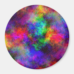 Cught up in my  world... magnet