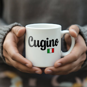 Cugino (Cousin Him) Italian Flag Mug