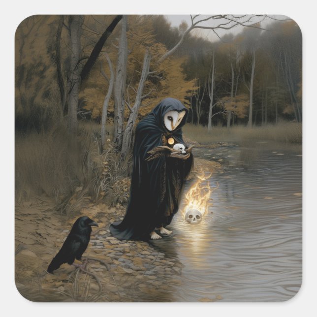 Cuida Square Sticker (Front)