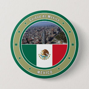 Cuidad de Mexico 7.5 Cm Round Badge