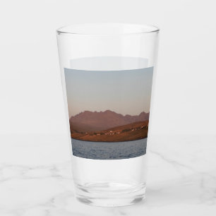 Cuillin Hills Red Sunset Isle of Skye Scotland Glass
