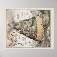 Cul de Sac and Adjacent Places Map