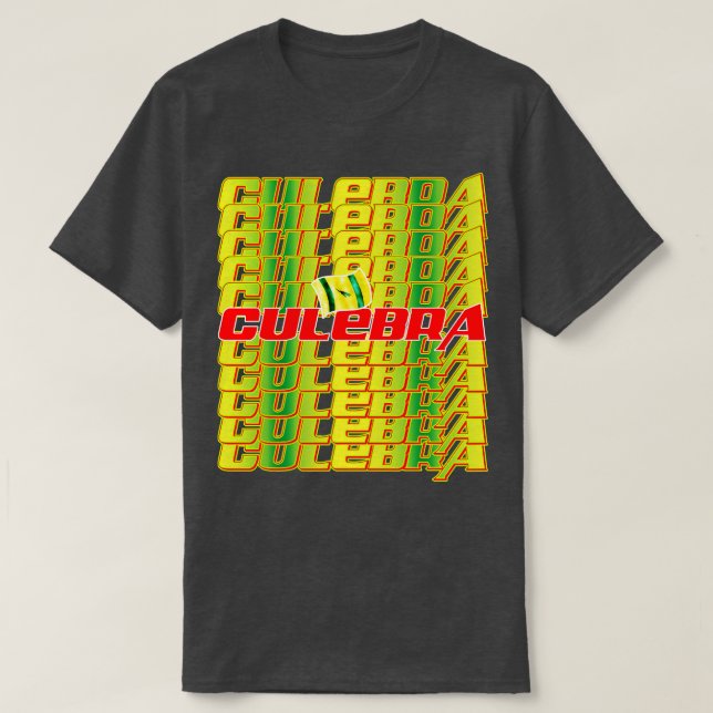 Culebra Cascade text T-Shirt (Design Front)