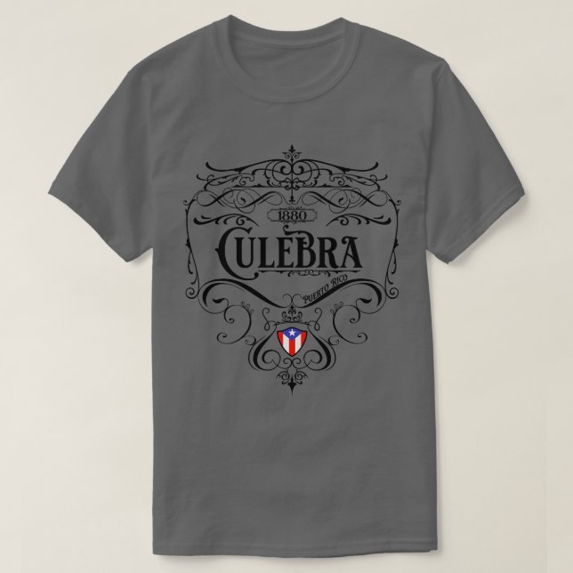 Culebra Vintage design 1 T-Shirt (Design Front)