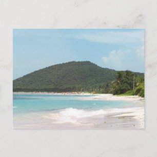 Culebra's Flamenco Beach Puerto Rico Postcard