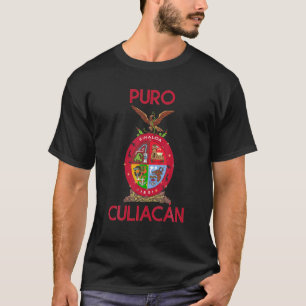Culiacan Sinaloa Estado De Mexico Escudo Eagle Agu T-Shirt
