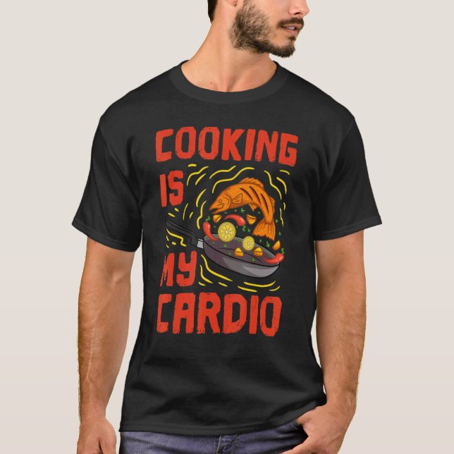 Culinary Arts Cooking Kitchen Chef Cook Knife Food T-Shirt (Front)