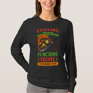 Culinary Arts Cooking Kitchen Chef Cook Knife Food T-Shirt