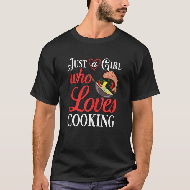 Culinary Arts Cooking Kitchen Chef Cook Knife Food T-Shirt (Front)