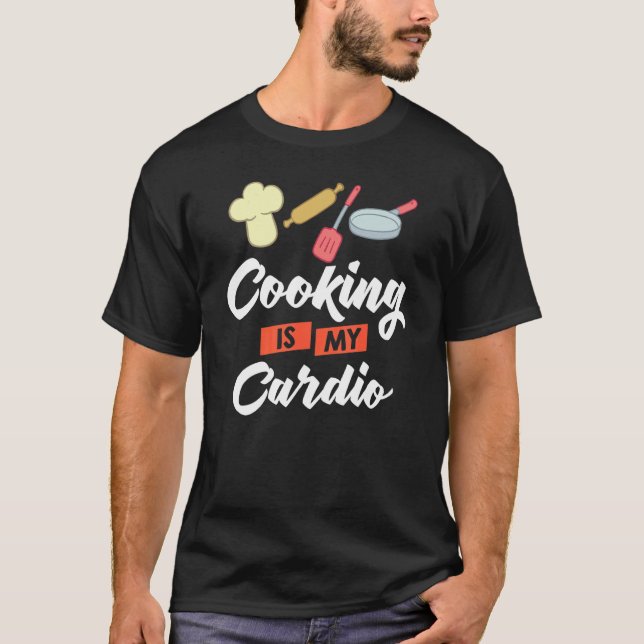 Culinary Arts Cooking Kitchen Chef Cook Knife Food T-Shirt (Front)
