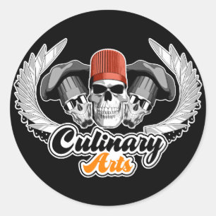 Culinary Arts: Executive Chef Classic Round Sticker
