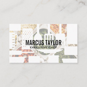 Culinary Arts   Executive Chef   Cooking Business Card