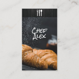 Culinary Arts   Pastry Chef Business Card