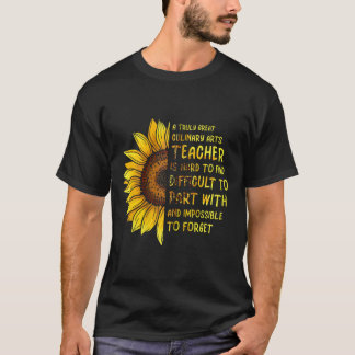 Culinary Arts Teacher Retirement Appreciation Zip T-Shirt