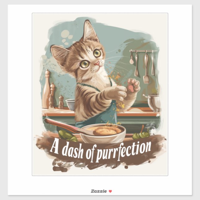 Culinary Cat Chef (Sheet)
