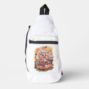 Culinary Cephalopod: Octopus Cooking Delight Sling Bag