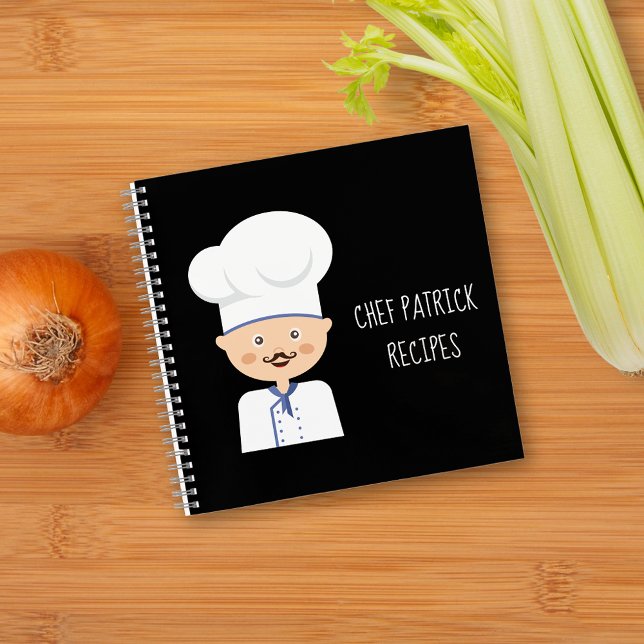 Culinary Chef - Cook Cartoon Recipe Notebook (Creator Uploaded)