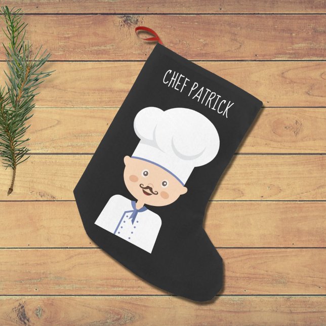 Culinary Chef - Cook Cartoon Small Christmas Stocking (Creator Uploaded)