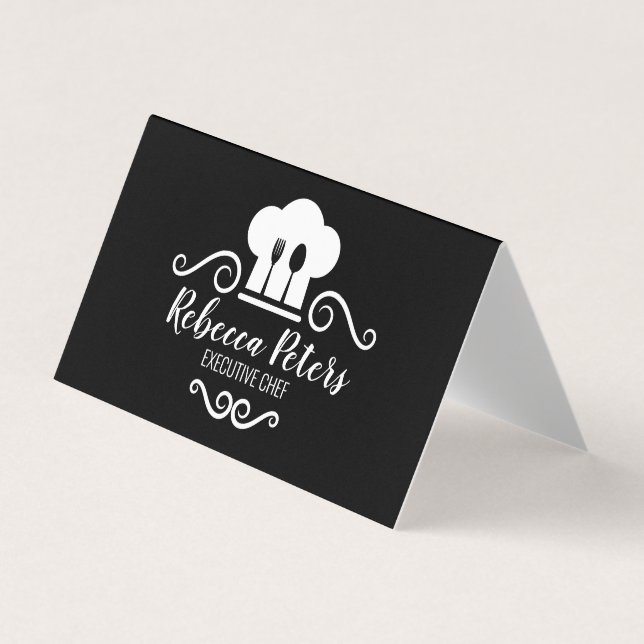 Culinary | Chef Hat Business Card (Front)