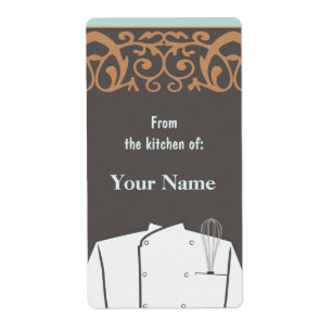 Culinary Chef Label