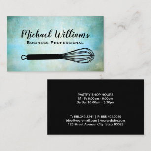 Culinary Chef Whisk Business Card