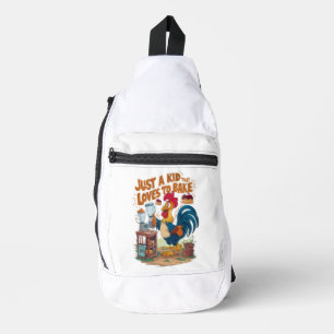 Culinary Chickens Cake Creation Sling Bag