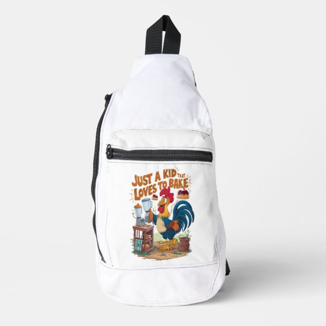 Culinary Chickens Cake Creation Sling Bag (Front)