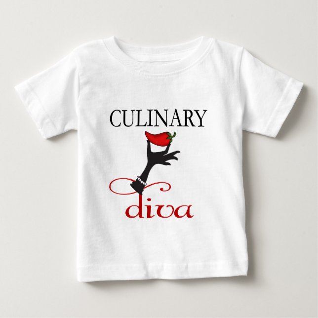 Culinary Diva Baby T-Shirt (Front)