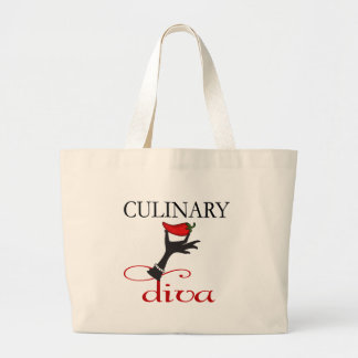 Culinary Diva Large Tote Bag