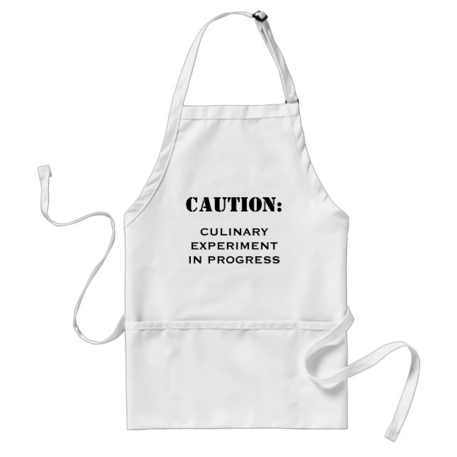 CULINARY EXPERIMENT IN PROGRESS STANDARD APRON (Front)