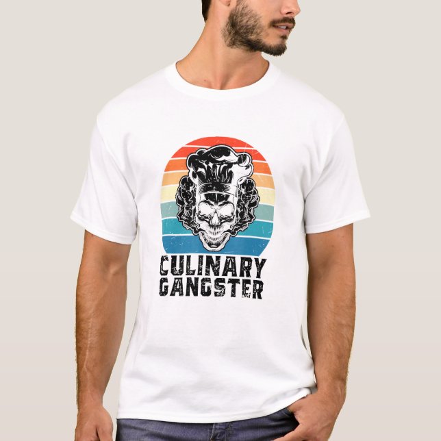 Culinary Gangster Chef T-Shirt (Front)