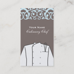Culinary Personal Chef Catering Company Business Card