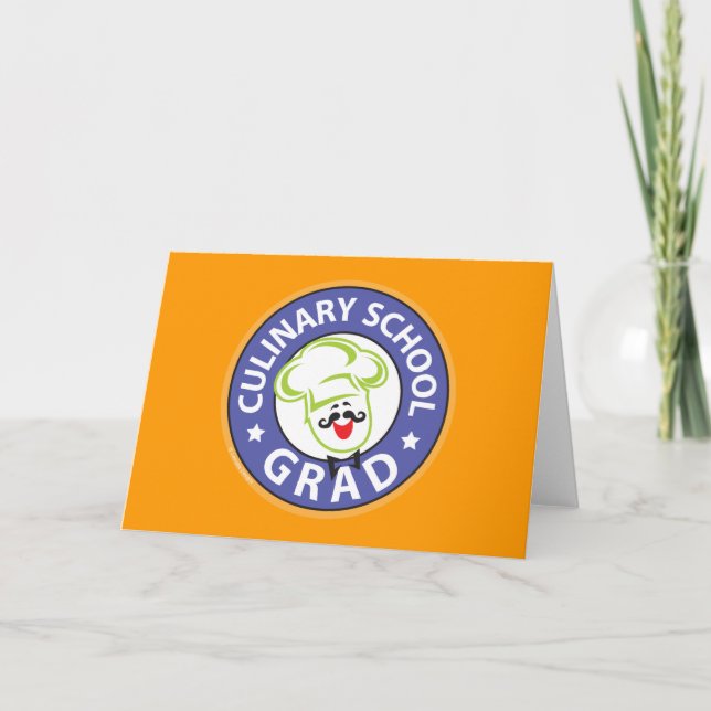 Culinary School Graduation Card (Front)