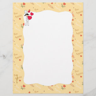 Culinary Themed Stationery