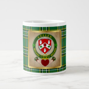 Cullen/O'Cullen Irish Shield Claddagh Large Coffee Mug