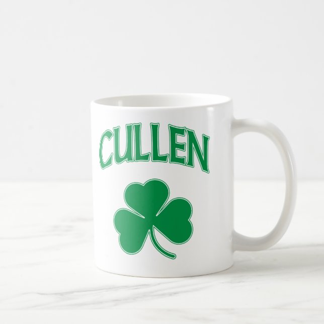 Cullen Shamrock Coffee Mug (Right)