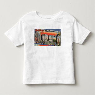 Cullman, Alabama - Large Letter Scenes Toddler T-Shirt