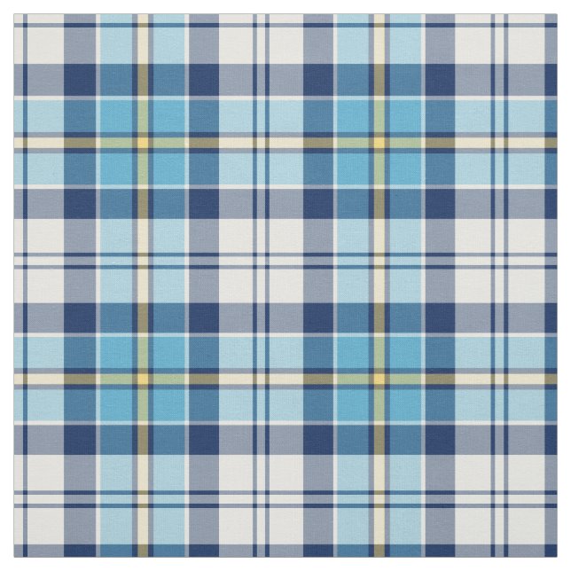 Culloden Blue Dress Tartan Fabric (Swatch)