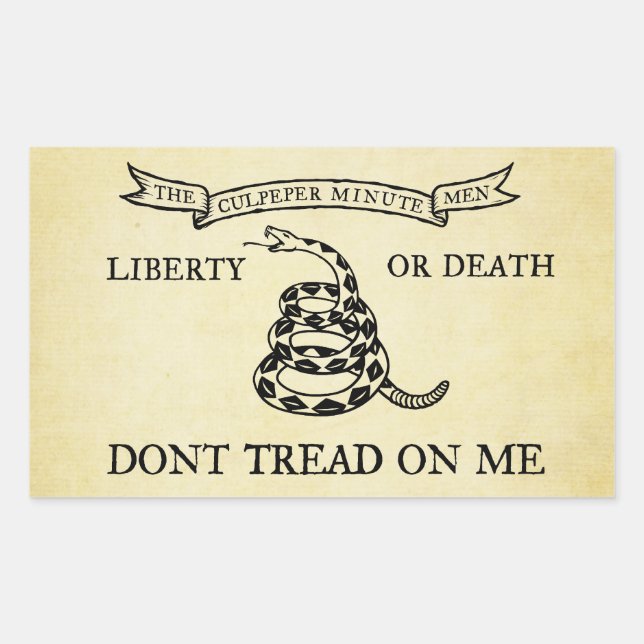 Culpeper Flag Stickers (Front)