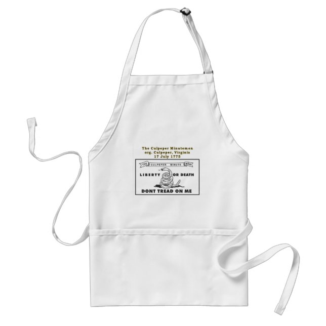 CULPEPER MINUTEMEN STANDARD APRON (Front)