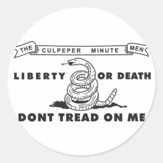 Culpeper Minutemen Sticker