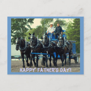 culpeper va draught horse show postcard